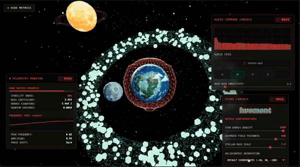 Visualizer Stream Waveform Illustration